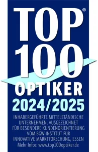 Logo TOP100 Optiker 2024/2025